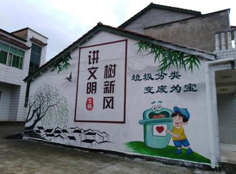 梁河墙绘是现在流行的墙体广告