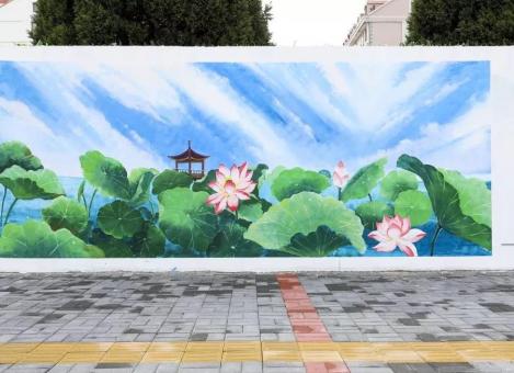 梁河墙绘施工材料制作工艺说明
