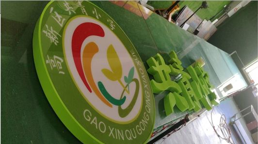 梁河常见的发光字类型