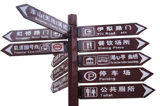 梁河标牌的基本功能。