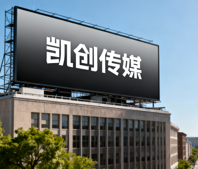梁河户外广告牌的设计与制作