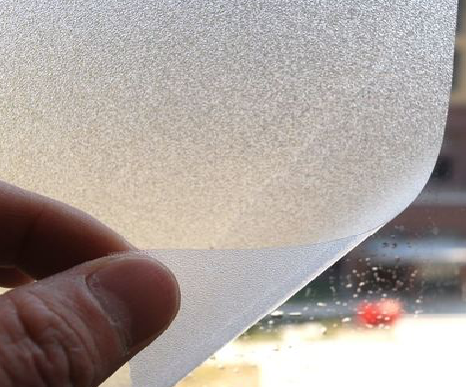 梁河玻璃门外面粘广告用什么材料好？