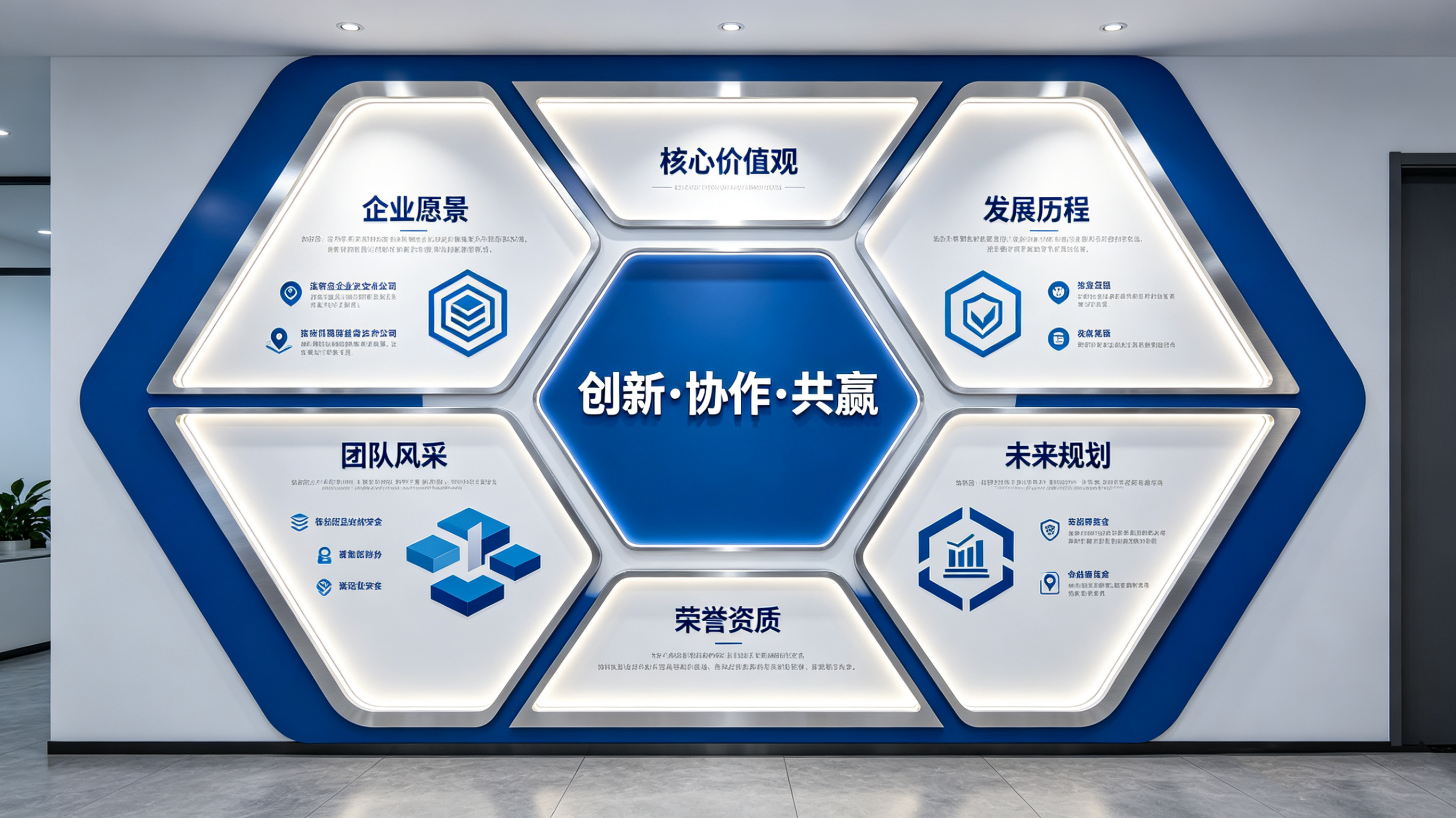 梁河企业文化墙六边形避坑指南（新手常犯5个错误）